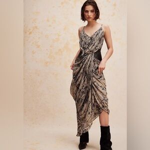 Free People X Nicholaus K Lola Dress Size Large NWT